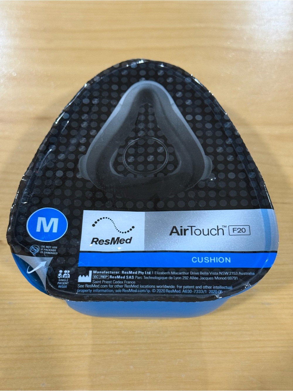 ResMed AirTouch F20 Replacement Cushion Sz. Medium. Brand New Sealed.